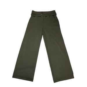 BODY BY VICTORIA Rayon Blend Wide Leg Green Pants SIZE 2